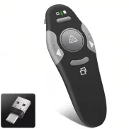 Puntero USB Tipo C 2-en-1 con Pasador para Presentaciones