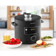 Olla a presión programable Moulinex Turbo Cuisine - Negra