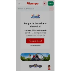 Ahorra hasta 55% en entradas para parques de Madrid