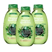 Champú Detox Garnier Té Verde y 5 Plantas - 3x400 ml