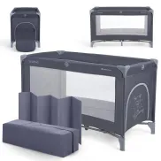Cuna de Viaje Plegable KikkaBoo SO Gifted 120x60 cm con Bolsa