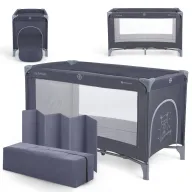 Cuna de Viaje Plegable KikkaBoo SO Gifted 120x60 cm con Bolsa