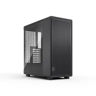 Gabinete Fractal Design Epoch Black con Cristal Templado y Ventiladores