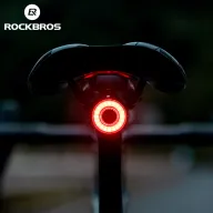 Luz trasera inteligente para bicicleta IPX6 ROCKBROS