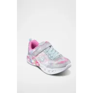 Zapatillas de niña Skechers con velcro y fantasía