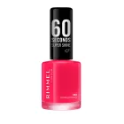 Esmalte Coralicious 430 Rimmel London 60 Segundos Super Shine