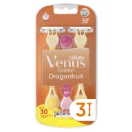 Máquinillas Desechables Gillette 3 Venus, Pack de 3 Dragonfruit