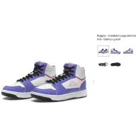 Sneakers Kappa - Blanco y Azul - Logo Bernal MD