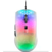 RGB translúcido gaming ratón