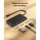 Adaptador USB C Multipuerto con 5 Puertos y HDMI 4K