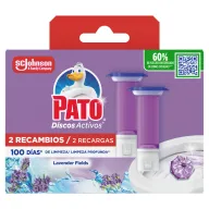 Pato Discos Activos WC - 2 recambios Lavanda y más