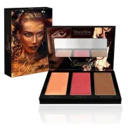 Paleta de Coloretes e Iluminadores Zandibar Glow Mud