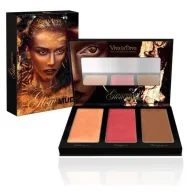 Paleta de Coloretes e Iluminadores Zandibar Glow Mud