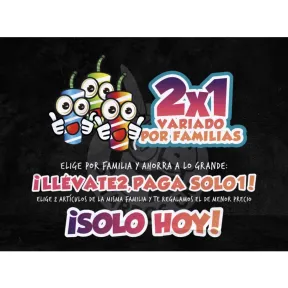 Familias de Cohetes y Baterías: 2x1 en Petardos San Juan