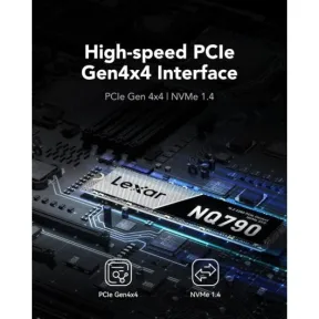 Disco SSD 2TB Lexar NQ790 NVMe PCIe 4.0 M.2 7000 MBs