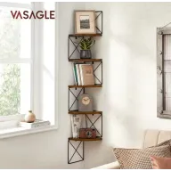 Estantería de Esquina VASAGLE con 5 Estantes en Pared