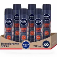 Pack ahorro NIVEA MEN - 6x200ml Desodorante Spray Dry Impact