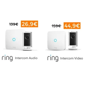 Ofertas Prime Day: Ring Cámara Interior Plus + Intercom Audio