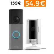 Ofertas anticipadas Prime Day: Pack Ring Doorbell + Cámara Indoor
