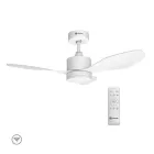 Ventilador de Techo AIRBLISS 25W con Luz y WiFi Blanco