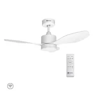 Ventilador de Techo AIRBLISS 25W con Luz y WiFi Blanco