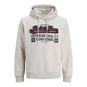Sudadera Jack & Jones Hombre Jjelogo con Capucha en Colores