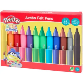 12 Unidades de Marcadores Play-Doh para Arte y Actividades