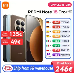 Xiaomi Redmi Note 15 Pro Plus 5G AMOLED 6.83" 100W NFC