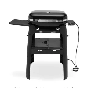 Weber Lumin Compact negra: Barbacoa eléctrica de calidad