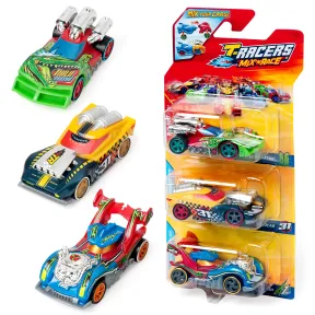 Pack de 3 Coches Coleccionables T-Racers Mix 'N Race
