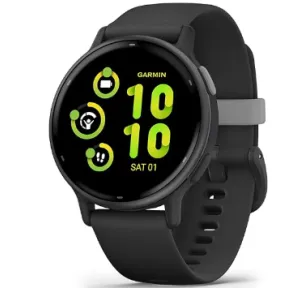 Garmin Vívoactive 5: Smartwatch Deportivo Negro, AMOLED 1.2"
