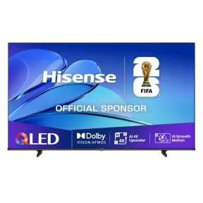 QLED Smart TV Hisense 65 Pulgadas, Dolby Vision y Atmos