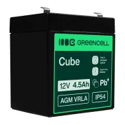 Batería Recargable Gel AGM 12V 4.5Ah Green Cell