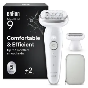 Silk·épil 9 Braun: Depiladora Eléctrica para Mujer