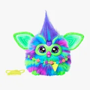 Furby morado y verde