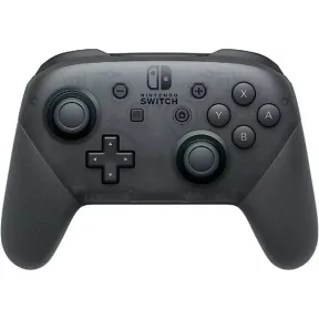 Pro Controller Nintendo Switch - Mando Negro con Vibración HD