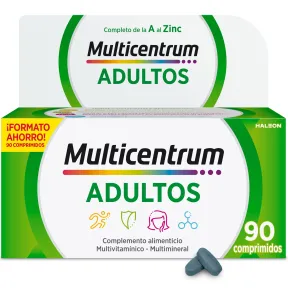 90 comprimidos de Multicentrum para adultos