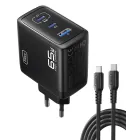 Cargador GAN 65W INIU con 3 Puertos USB C