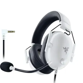 Auriculares Razer BlackShark V2 X para PS5, Blanco, 250g