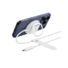 Cargador 25W Belkin UltraCharge Qi2 con Soporte y Refrigeración
