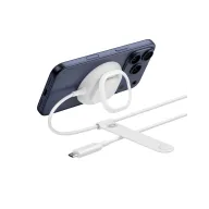 Cargador 25W Belkin UltraCharge Qi2 con Soporte y Refrigeración