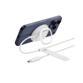 Cargador 25W Belkin UltraCharge Qi2 con Soporte y Refrigeración