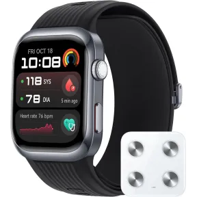 HUAWEI D2 Black: Reloj con Presión Arterial y ECG