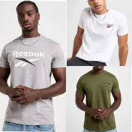 Camisetas de Reebok en todas las tallas y modelos