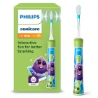 Cepillo eléctrico Sonicare para niños +3 años con app HX635211