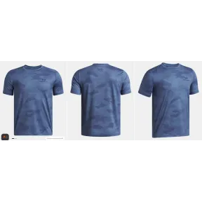 Camiseta de niño UA Vanish de manga corta con estampado.