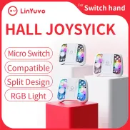 Mandos RGB LinYuvo KS51 con Efecto Hall para Switch y Móviles