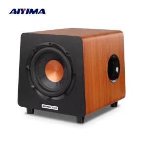 Subwoofer activo AIYIMA 800X de 8 pulgadas con graves profundos