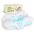 Almohada Ergonómica 2 en 1 TESQ con Espuma Viscoelástica