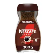 Café Soluble Natural NESCAFÉ CLASSIC 300g x 4 Frascos